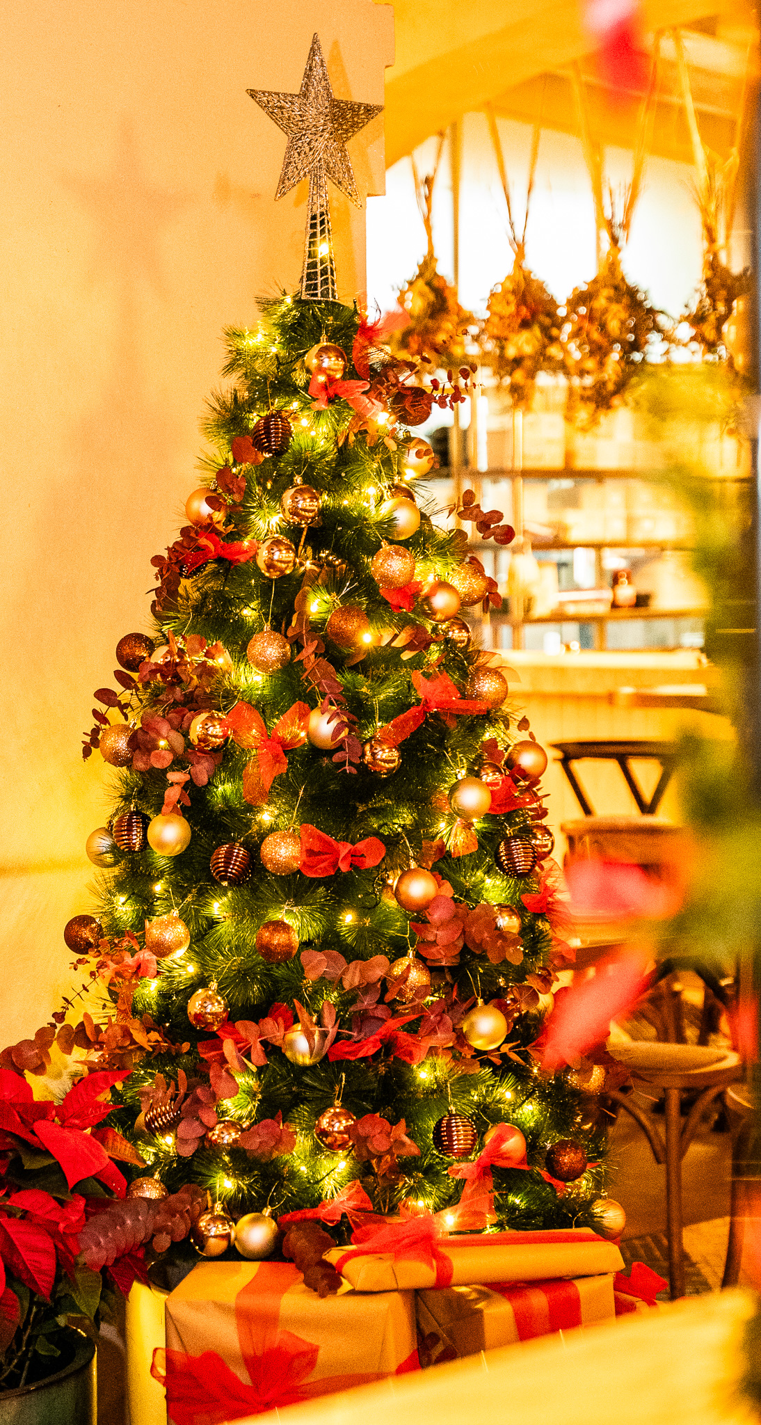 Árbol de Navidad de Café Santacruz
